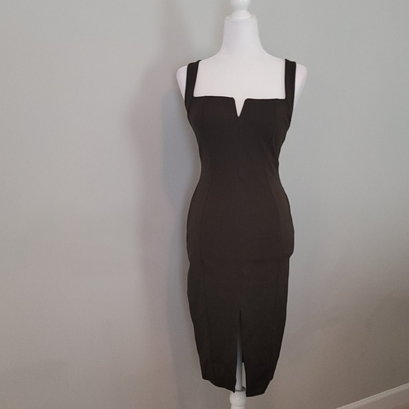 cameo Dresses & Skirts - NWT olive green bodycon dress
